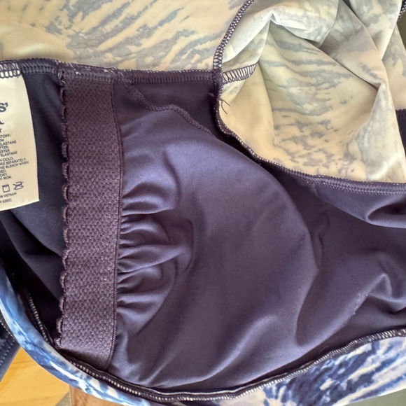 NWOT Lands' End Women's One Piece Rash-guard Swimsuit Sz. 8 - Picture 7 of 10